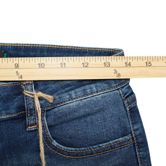 Prosperity Repreve Denim Jeans Size 28 Skinny Raw Hem Distressed‎ NWT - Picture 5 of 7